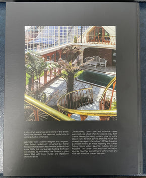 The Britten Stables - autographed copy. The birthplace of the Britten V1000, building and Rebuilding a Home.