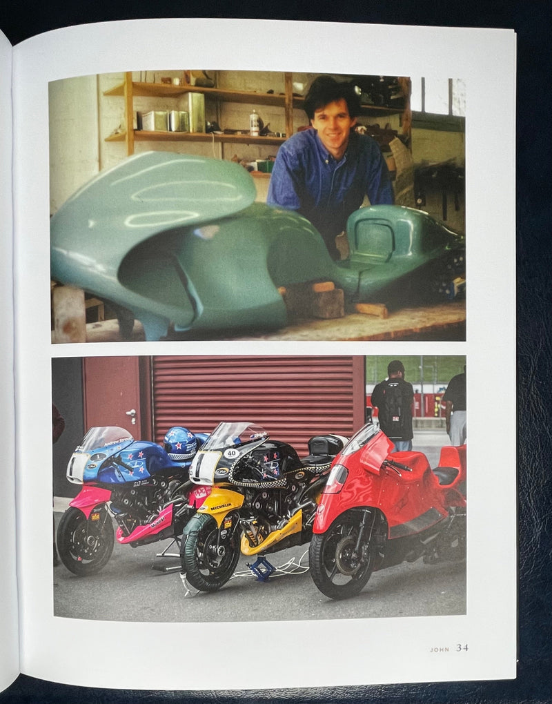 The Britten Stables - autographed copy. The birthplace of the Britten V1000, building and Rebuilding a Home.