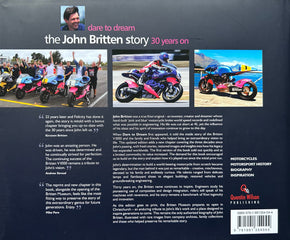 Available by request. The John Britten Story - book signed by Kirsteen Britten