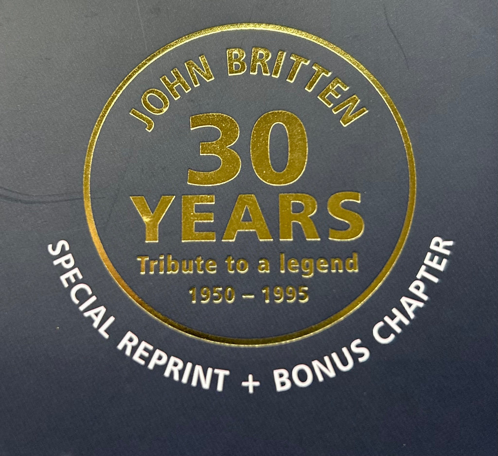 Available by request. The John Britten Story - book signed by Andrew Stroud