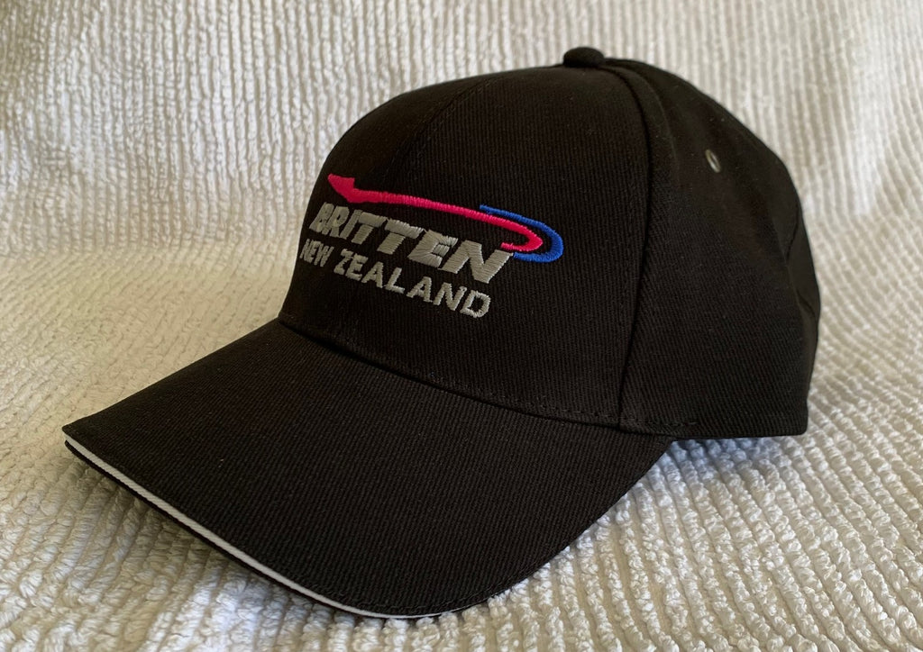 Embroidered Britten Logo Cap - Black