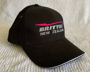 Embroidered Britten Logo Cap - Black